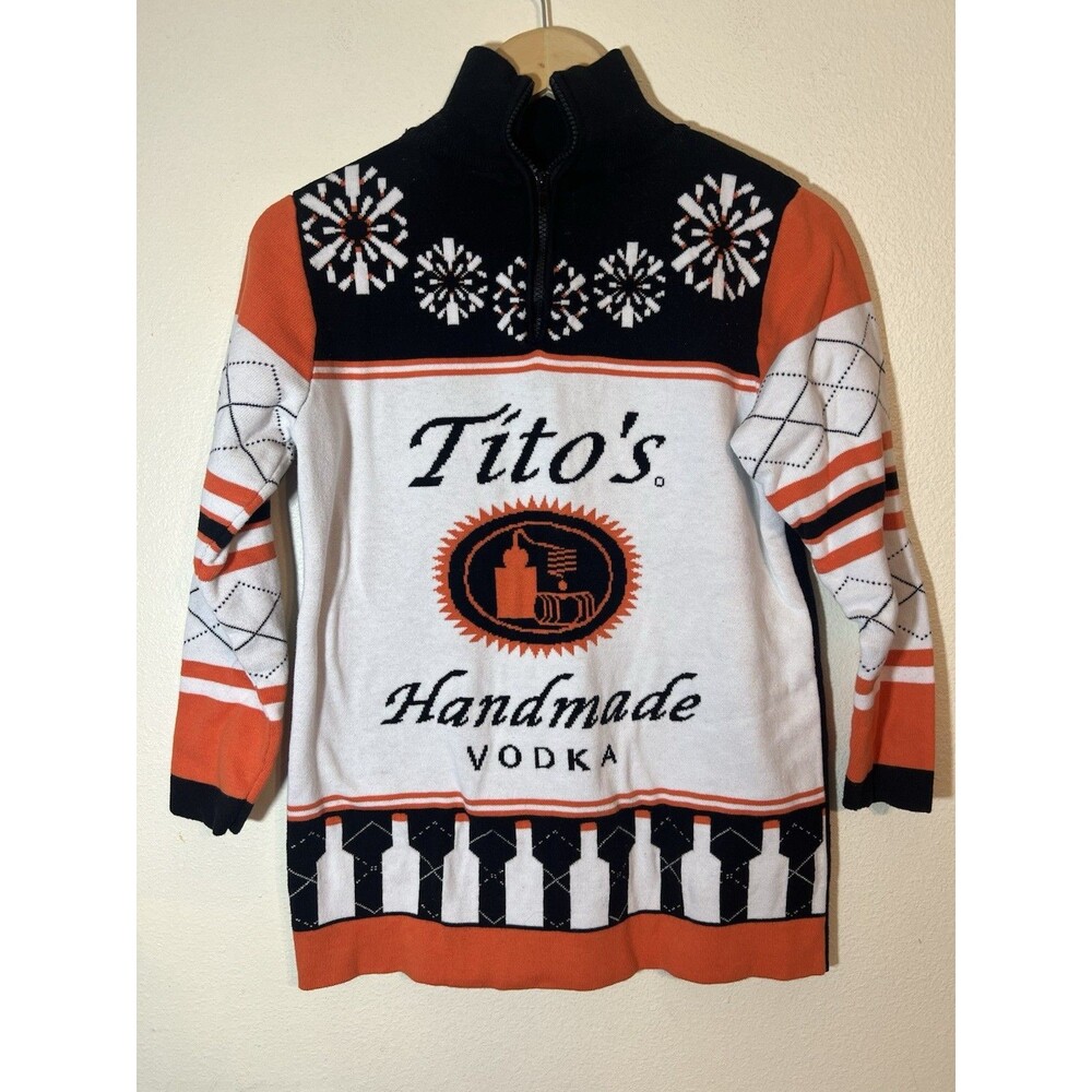 Tito's Vodka Women's Christmas Sweater - Size XS